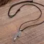 My Shape Vintage Celtic Knot Pendant with Wolf Heads Runic Gothic Amulet Necklace My Shape Vintage Celtic Knot Pendant with Wolf Heads Runic Gothic Amulet Necklace