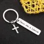 Zuo Bao Religious Christian Gift Jesus Cross Jewelry Jesus was A Liberal Keyring Christian Atheist Religious Liberal Democrat Church