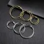 Hoop Earrings For Women,Clip On Stainless Steel Earrings Sets For Teen Girls Huggie Cute Hypoallergenic Sensitive Ears Jewelry （16 Pairs)