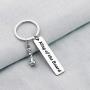 POTIY Chess Gift King of The Board Game Keychain Chess Keychain for Chess Player Chess Lover Chess Master