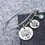 omodofo Friends Birthstone Bracelet Not Sister By Blood But Sister By Heart Friendship Charm Cuff Sister Jewelry Galentines Gift omodofo Friends Birthstone Bracelet Not Sister By Blood But Sister By Heart Friendship Charm Cuff Sister Jewelry Galentines Gift