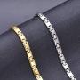 Magnetic Bracelets for Women Magnetic Therapy Titanium Magnetic Bracelets Pain Relief Bracelets Magnetic Free Link+Removal Tool (Silver)