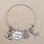 SEIRAA Christmas Bracelet I Smell Snow Holiday Jewelry Winter Gift for Her SEIRAA Christmas Bracelet I Smell Snow Holiday Jewelry Winter Gift for Her