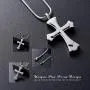 Stainless Steel Cross Memorial Cremation Ashes Urn Pendant Necklace Keepsake Jewelry Urn Stainless Steel Cross Memorial Cremation Ashes Urn Pendant Necklace Keepsake Jewelry Urn