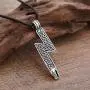 My Shape Vintage Celtic Knot Pendant with Wolf Heads Runic Gothic Amulet Necklace My Shape Vintage Celtic Knot Pendant with Wolf Heads Runic Gothic Amulet Necklace