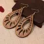 Wovanoo Wood Teardrop Earrings 2 Pairs Natural Wooden Dangle Earrings Gifts for Women Girls Wovanoo Wood Teardrop Earrings 2 Pairs Natural Wooden Dangle Earrings Gifts for Women Girls