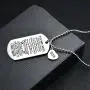 To My Son from MOM I Want You To Believe Love Mom Dog Tag Military Air Force Navy Coast Guard Necklace Ball Chain Gift for Best Son Birthday and Graduation To My Son from MOM I Want You To Believe Love Mom Dog Tag Military Air Force Navy Coast Guard Necklace Ball Chain Gift for Best Son Birthday and Graduation