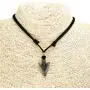 BlueRica Metal Arrowhead Pendant on Adjustable Cord Necklace BlueRica Metal Arrowhead Pendant on Adjustable Cord Necklace