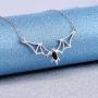 S925 Sterling Silver Dainty Animal Pendant Necklace for Women Men Teen Boy Girl