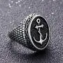 Gungneer Navy Rope and Anchor Ring for Men Stainless Steel Sailor Nautical USN Symbol Military Jewelry Accessory Gungneer Navy Rope and Anchor Ring for Men Stainless Steel Sailor Nautical USN Symbol Military Jewelry Accessory