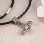 AILUOR Men Viking Leather Norse Thors Hammer Mjolnir Celtic Knot Pendant Necklace Jewelry Scandinavian AILUOR Men Viking Leather Norse Thors Hammer Mjolnir Celtic Knot Pendant Necklace Jewelry Scandinavian