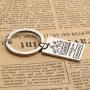 KUIYAI Teamwork Keychain Teamwork Make The Dream Work Keyring Team Gifts