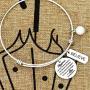 Kivosliviz Encouragement Bracelet Jewelry Happiness Can Be Found in The Darkest of Times Courage Bracelets