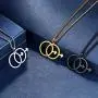 Beautlace LGBT Necklaces/Earrings Silver/18K Gold/Black Gun Plated Gay Pendant/Stud Earrings Male Symbol Necklace/Studs Jewelry Gifts for Men Beautlace LGBT Necklaces/Earrings Silver/18K Gold/Black Gun Plated Gay Pendant/Stud Earrings Male Symbol Necklace/Studs Jewelry Gifts for Men