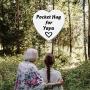 Pocket Hug Token Gift Long Distance Grandma Jewelry Gift for Grandmother