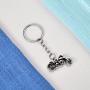 FCZDQ Cremation Jewelry Motorcycle Stainless Steel Ashes Pendant Memorial Keepsake Urn Necklace/Keychain