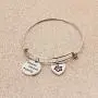 ENSIANTH Ohana Means Family Bracelet Family Member Gift Hawaiian Bracelet Hibiscus Flower Jewelry