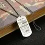 FIBO STEEL Dog Tag Pendant Necklace for Men Boy Son Graduation Birthday Inspirational Gifts FIBO STEEL Dog Tag Pendant Necklace for Men Boy Son Graduation Birthday Inspirational Gifts