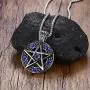 VNOX Stainless Steel Pentagram Pendant Necklace for Men Women Wiccan Jewelry VNOX Stainless Steel Pentagram Pendant Necklace for Men Women Wiccan Jewelry