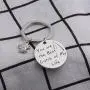 Zuo Bao Fishing Lure Jewelry My Best Catch was You Fisherman Gifts Funny Keychain for Husband Boyfriend