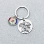 SEIRAA OES Symbol Jewelry Order of The Eastern Star Sorority Gift Always Remember You’re Braver Than you Believed Key Chain