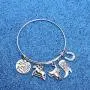 WUSUANED Horse Lover Gift There is No Secret So Close As That Between A Girl Or Her Horse Equestrian Charm Bracelet Horse Jewelry Gift for Cowgirl Horse Lover WUSUANED Horse Lover Gift There is No Secret So Close As That Between A Girl Or Her Horse Equestrian Charm Bracelet Horse Jewelry Gift for Cowgirl Horse Lover