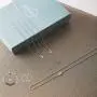Deidreamers Sterling Silver Side Mini Initial Necklace