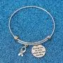 WUSUANED Cancer Awareness Ribbon Bracelet God Gives Us What We Can Handle Inspirational Jewelry Gift WUSUANED Cancer Awareness Ribbon Bracelet God Gives Us What We Can Handle Inspirational Jewelry Gift