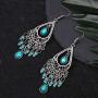 8 Pairs Vintage Drop Dangle Earrings for Women Girls Long Bohemian Earrings Set Boho Jewelry
