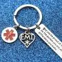 BAUNA EMT Gift EMT Emergency Medical Technician Keychain You Make a Difference Appreciation Gifts for Emt Student Paramedic Emergency Responder Jewelry BAUNA EMT Gift EMT Emergency Medical Technician Keychain You Make a Difference Appreciation Gifts for Emt Student Paramedic Emergency Responder Jewelry