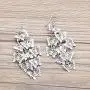Women Gold Silver Butterfly Long Earrings. Charm Tassel Butterfly Dangle Earring,Insect Wings Chain Stud Earrings for Girls Jewelry