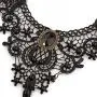 Black Lace Necklace Earrings Set,JoyTong Lace Pendant Choker and Eardrop (Black) Black Lace Necklace Earrings Set,JoyTong Lace Pendant Choker and Eardrop (Black)