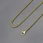 MEMGIFT 18K Real Gold Plated Box Chain Necklaces for Women Men Teen Boys Girls Stainless Steel Long 16-28 Inches Width 2.5-5MM Box Link Simple Jewelry Gifts for Mom Dad Best Friend Sister Wife