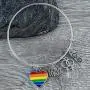 Infinity Collection Love Wins Bracelet, LGBT Bracelet- Lesbian Pride Jewelry, Rainbow Pride Bracelet & Perfect Lesbian Gifts