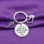 PENQI Nurse Mom Gift Jewelry I Am a Mom and A Nurse Nothing Scares Me Nursing Keychain Nurse Mom Gifts from Son Daughter PENQI Nurse Mom Gift Jewelry I Am a Mom and A Nurse Nothing Scares Me Nursing Keychain Nurse Mom Gifts from Son Daughter