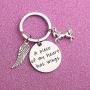 POTIY Horse Memory Gift in Memory of Horse Jewelry A Piece of My Heart Has Wings Pet Pony Mourning Loss Keychain Sympathy Gift Horse Memory Keepsake