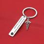 De&ai Paramedical Personnel Gift EMT Keyring Paramedical Staff Gift for Friends Coworkers