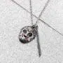 KEYCHIN Jason Voorhees Machete Necklace Movie Fans Gift Thriller 80s Horror Jewellery Halloween Gift KEYCHIN Jason Voorhees Machete Necklace Movie Fans Gift Thriller 80s Horror Jewellery Halloween Gift