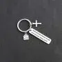 WUSUANED Christian Keychain As for Me and My House We Will Serve The Lord Joshua 24:15 House Keychain Bible Verse Jewelry Inspirational Gift WUSUANED Christian Keychain As for Me and My House We Will Serve The Lord Joshua 24:15 House Keychain Bible Verse Jewelry Inspirational Gift