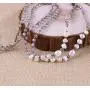 KELITCH New Women Tassel Pearl Necklace Crystal Beads Necklace Bib Shining Y-Shape Necklace 2020