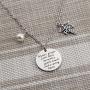 Zuo Bao Nurses Prayer Necklace with RN Charm,Gifts for Nurses, Nursing Graduation, Medical Jewelry