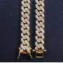 Bling Iced Out Diamond Cuban Link Chain Hip Hop Silver Gold Chunky Chains and Bracelets for Men Women 16 18 20 24 / 7 8 9 Inches Bling Iced Out Diamond Cuban Link Chain Hip Hop Silver Gold Chunky Chains and Bracelets for Men Women 16 18 20 24 / 7 8 9 Inches