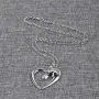 Heart Pendant Necklace by Luvalti - Horse Heart Jewelry - Family and Friends Jewelry Gift Heart Pendant Necklace by Luvalti - Horse Heart Jewelry - Family and Friends Jewelry Gift