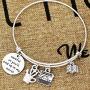 Kivosliviz Writers Bracelet Authors Gift for A Writer Author Editor Jewelry
