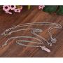 MJartoria Moon Pentagram Necklace Pentacle Chakra Charm Pendant Multi Layer Alloy Chain Choker Necklace Set Gothic Jewelry