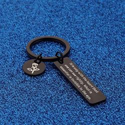 WUSUANED The Little Prince Quote Keychain with Heart Can See Rightly The Essential is Invisible to The Eye Inspirational Gift