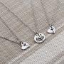 Zuo Bao Dandelion Mother Daughter Necklace Set Mother Daughter Jewelry Dandelion Necklace