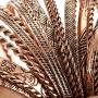 Ensoul Flower Mixed Metal Aztec African Indian Vintage Bangle&Bracelets for Women Set of 19/2.68'' Dia