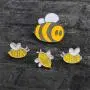 Ailiessy Cute Honey Bee Enamel Lapel Pins Funny Cartoon Insect Bee Wasp Brooches Pins for Women Girls Jacket Sweater Hat Cotated Pins Jewelry 4Pcs Set Ailiessy Cute Honey Bee Enamel Lapel Pins Funny Cartoon Insect Bee Wasp Brooches Pins for Women Girls Jacket Sweater Hat Cotated Pins Jewelry 4Pcs Set