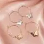 2 Pairs Elegant Scrub Butterfly Hoop Earrings Gold Silver Butterfly Dangle Earrings Bohemian Charm Animal Butterfly Huggie Drop Earrings Hoop Earrings for Women Girl Jewelry 2 Pairs Elegant Scrub Butterfly Hoop Earrings Gold Silver Butterfly Dangle Earrings Bohemian Charm Animal Butterfly Huggie Drop Earrings Hoop Earrings for Women Girl Jewelry